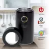 Burr coffee grinder Adler AD 4446bg — 150 W, 75 g bean hopper, stainless steel burrs, button control, black