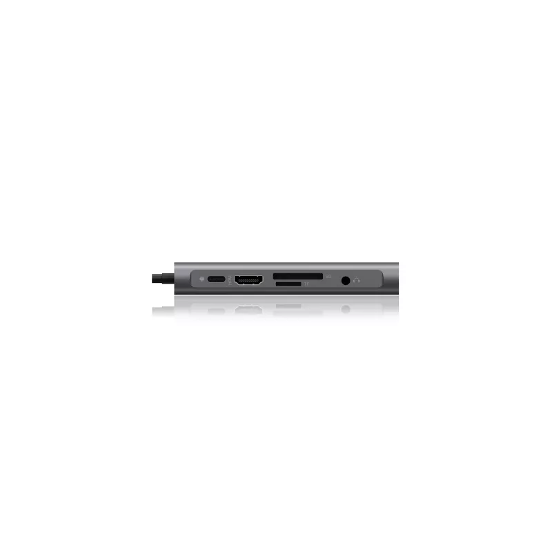 ICY BOX IB-DK4040-CPD Wired USB 3.2 Gen 1 (3.1 Gen 1) Type-C Anthracite, Black