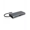 ICY BOX IB-DK4040-CPD Wired USB 3.2 Gen 1 (3.1 Gen 1) Type-C Anthracite, Black