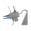 ICY BOX IB-DK4040-CPD Wired USB 3.2 Gen 1 (3.1 Gen 1) Type-C Anthracite, Black