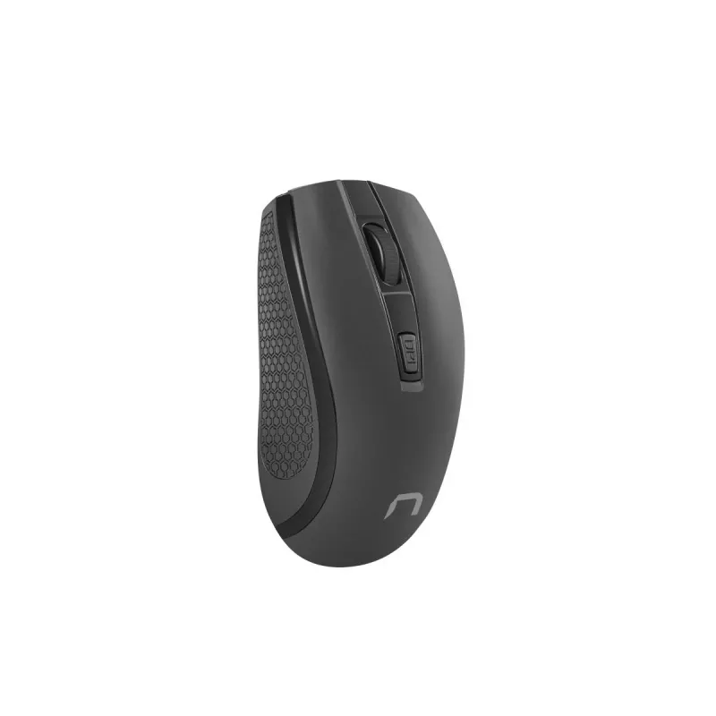 Wireless Optical Mouse NATEC Jay 2 RF — 2.4 GHz, 1600 DPI, ambidextrous, 4 buttons, black