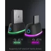 ICY BOX IB-1124L-C3 USB 3.2 Gen 1 (3.1 Gen 1) Type-B Black