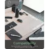 ICY BOX IB-EW206B-T Electric Height Adjustable Desk Frame, 2 Legs, Black