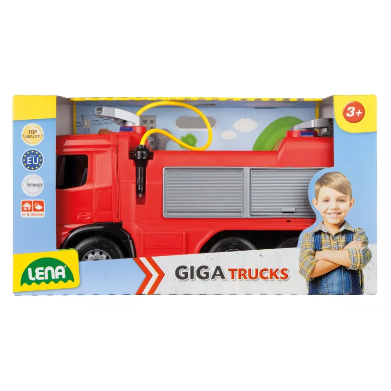 Lena GIGA TRUCKS Ride-on Fire truck Arocs, Fire truck, 3 yr(s), Multicolour