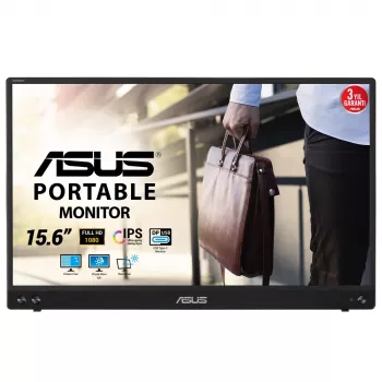 ASUS MB16ACV computer monitor 39.6 cm (15.6 inch) 1920 x 1080 pixels Full HD LED Black