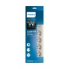 Surge Protector Philips SPN7040WA/60 4 AC outlets 600 J 2 m White