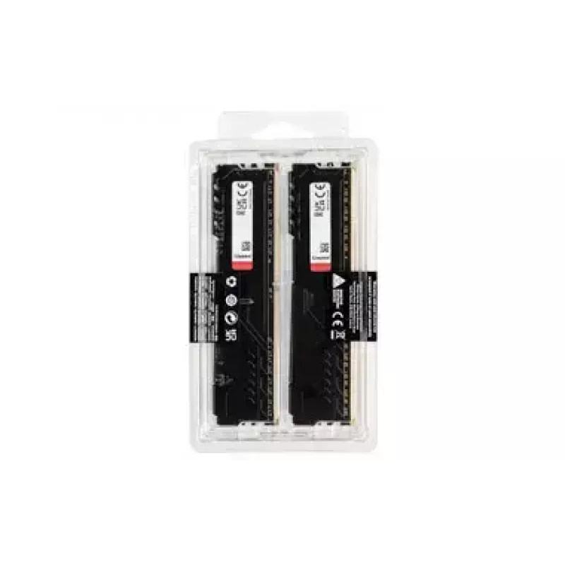 Kingston Technology FURY Beast 64GB 3600MT/s DDR4 CL18 DIMM (Kit of 2) Black