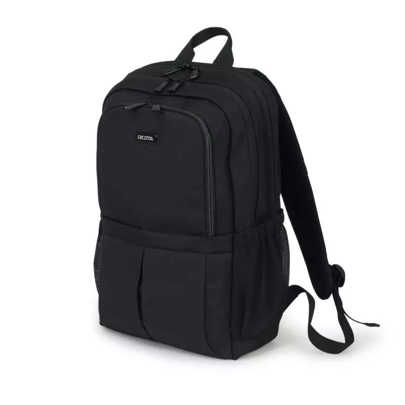 DICOTA Backpack Scale - 13-15.6in Notebook Bachpack - Black / 600d Recycled Pet