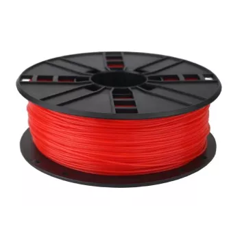 GEMBIRD ABS Filament Fluorescent Red, 1.75 mm, 1 kg