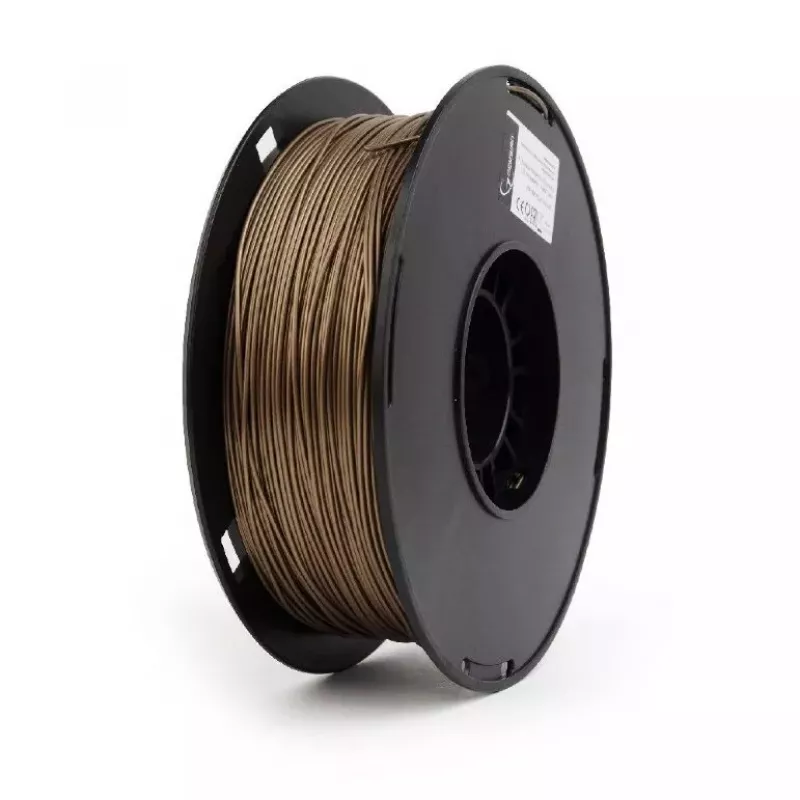 GEMBIRD PLA-PLUS filament, “gold” metal color, 1.75 mm, 1 kg