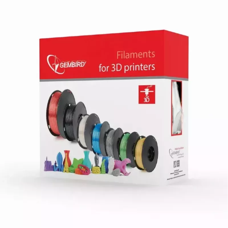 3D printing material Gembird 3DP-PLA+1.75-02-GR