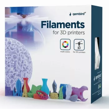 GEMBIRD PLA-PLUS filament, white, 1.75 mm, 1 kg