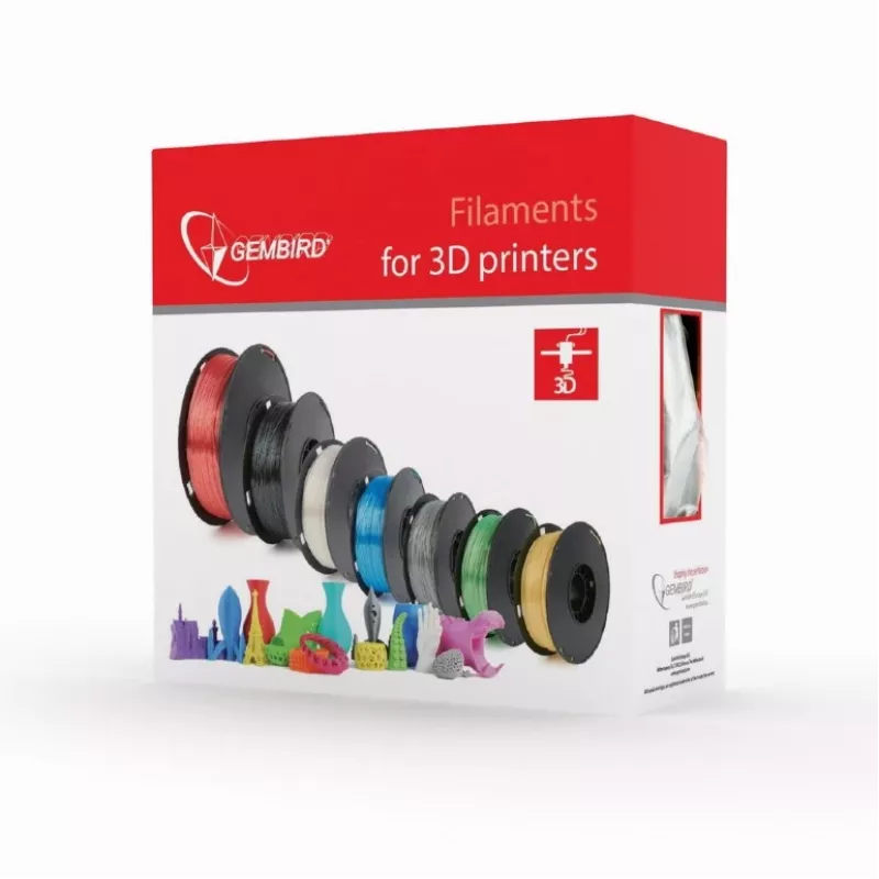 3D printing material Gembird 3DP-PLA1.75-01-GB