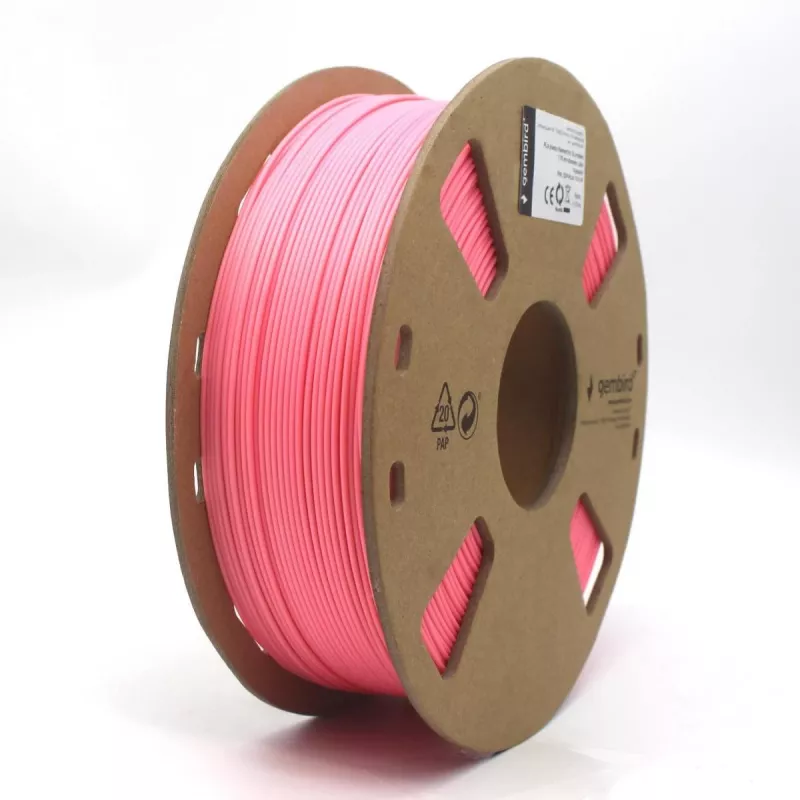 3D printing material Gembird 3DP-PLA1.75-01-P Pink 1 kg