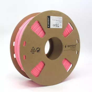 3D printing material Gembird 3DP-PLA1.75-01-P Pink 1 kg