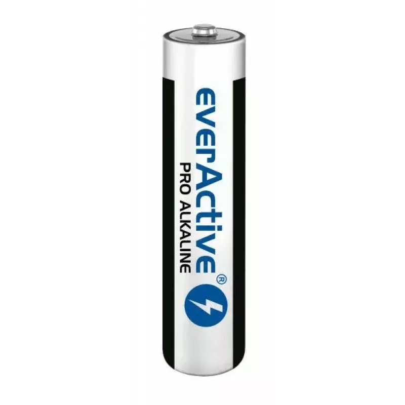 Alkaline AAA batteries everActive LR03PRO4T — 4 pcs, 1.5 V, 1250 mAh, 44.5×10.5 mm