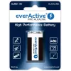 9V alkaline battery everActive EV6LR61-PRO, 9 V, 650 mAh, 26.4×48.5×16 mm, 1 pc