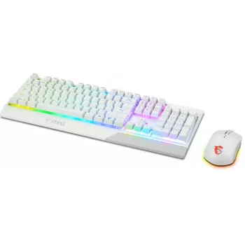 Gaming Keyboard and Mouse Bundle MSI VIGOR GK30 COMBO WHITE