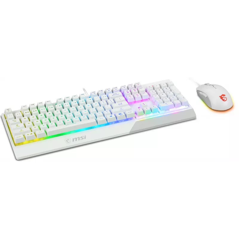 Gaming Keyboard and Mouse Bundle MSI VIGOR GK30 COMBO WHITE