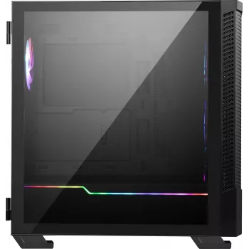 PC Case MSI MPG VELOX 100R Mid Tower Black — ATX, 7 expansion slots, 2×3.5 inch bays, 2×2.5 inch bays, USB-C