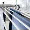 Clothes horse Vileda 157231 laundry drying rack Black Stainless steel