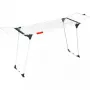 Clothes horse Vileda 157231 laundry drying rack Black Stainless steel