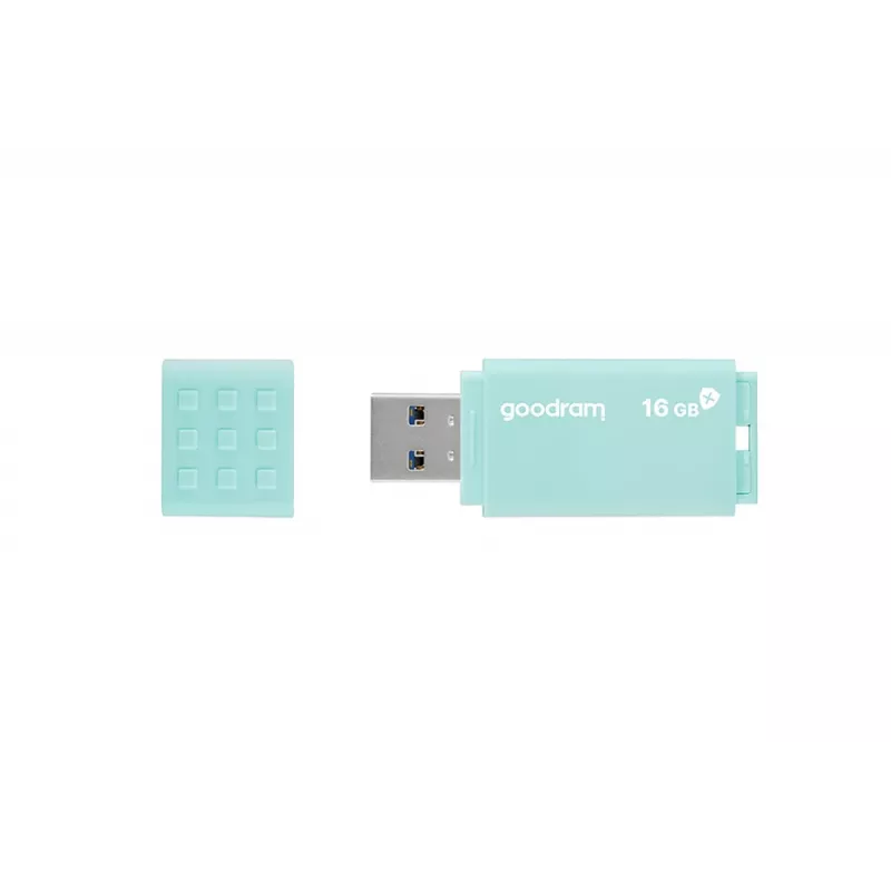 USB flash drive GOODRAM UME3 CARE 16 GB USB Type-A 3.2 Gen 1 (read 60 MB/s, write 20 MB/s) turquoise