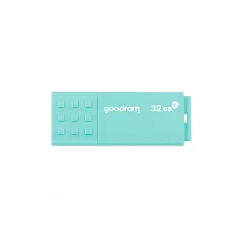 USB flash drive GOODRAM UME3 32 GB USB Type-A 3.2 Gen 1 — turquoise, 60 MB/s read, 20 MB/s write