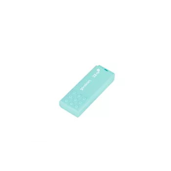 USB flash drive GOODRAM UME3 32 GB USB Type-A 3.2 Gen 1 — turquoise, 60 MB/s read, 20 MB/s write