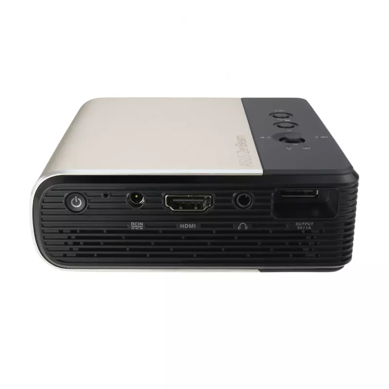 ASUS ZenBeam E2 Standard throw projector 300 ANSI lumens DLP WVGA (854x480) Black, Gold