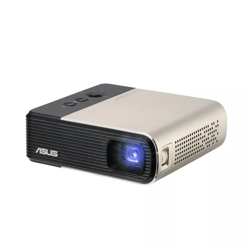 ASUS ZenBeam E2 Standard throw projector 300 ANSI lumens DLP WVGA (854x480) Black, Gold
