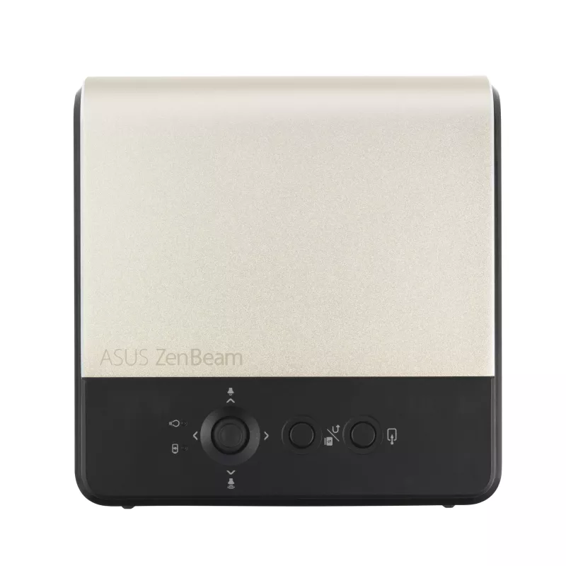 ASUS ZenBeam E2 Standard throw projector 300 ANSI lumens DLP WVGA (854x480) Black, Gold
