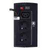 EVER DUO 550 PL AVR USB T/DAVRTO-000K55/01 UPS, 550 VA / 330 W, Line-Interactive, Tower, 12V 5Ah battery, Black