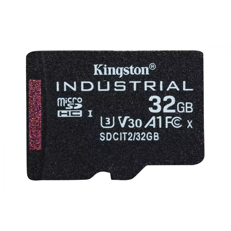 Kingston Technology 32GB microSDHC Industrial C10 A1 pSLC Card + SD Adapter