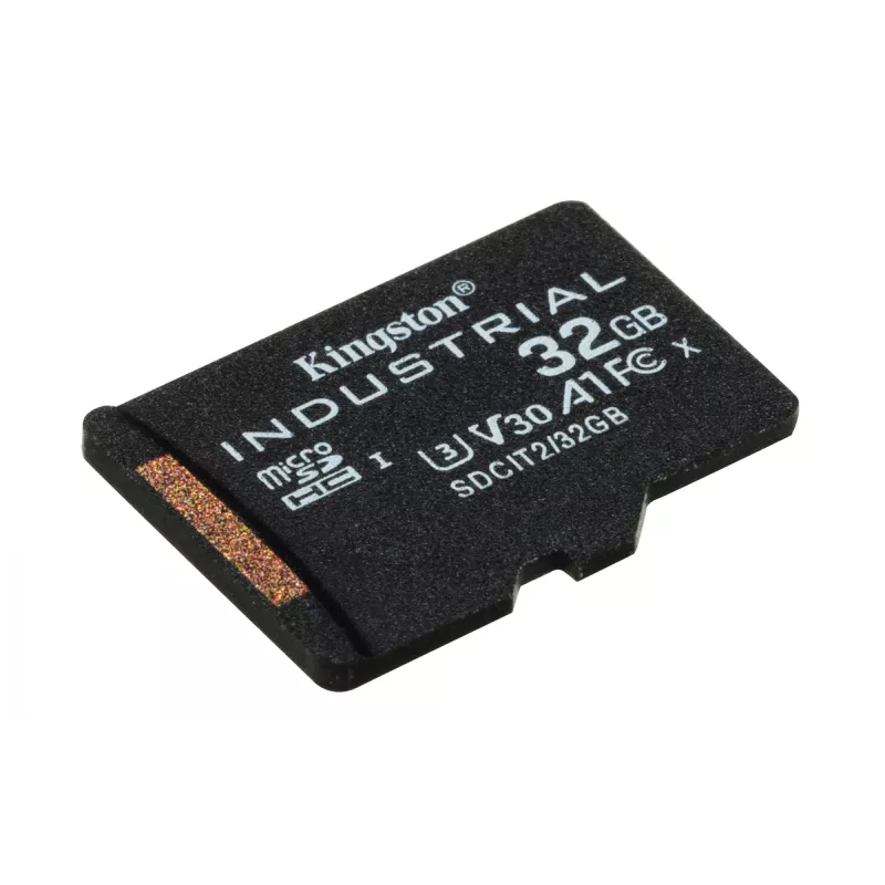 Kingston Technology 32GB microSDHC Industrial C10 A1 pSLC Card + SD Adapter