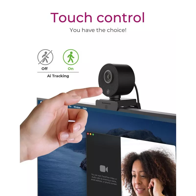 ICY BOX IB-CAM501-HD webcam 1920 x 1080 pixels USB 2.0 Black