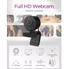 ICY BOX IB-CAM501-HD webcam 1920 x 1080 pixels USB 2.0 Black