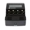 Battery charger everActive NC-3000 — universal charger for AA/AAA/C/D (4‑cell) black, 100–240V