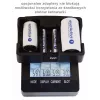 Battery charger everActive NC-3000 — universal charger for AA/AAA/C/D (4‑cell) black, 100–240V