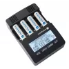 Battery charger everActive NC-3000 — universal charger for AA/AAA/C/D (4‑cell) black, 100–240V