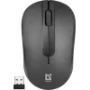 Wireless Optical Mouse DEFENDER HIT MM-495 RF, ambidextrous, 1600 DPI, USB RF receiver, black