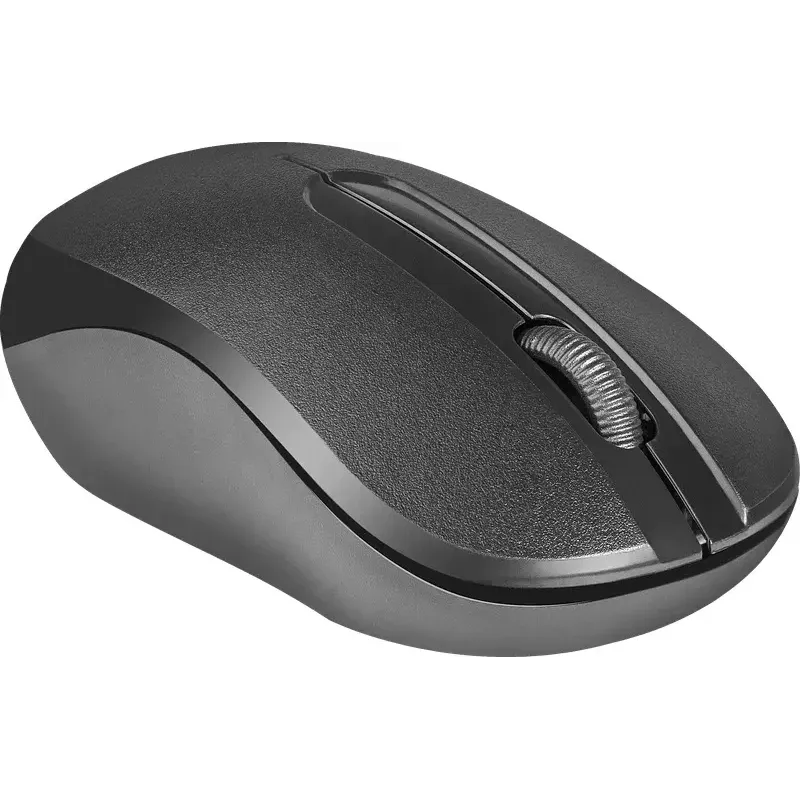 Wireless Optical Mouse DEFENDER HIT MM-495 RF, ambidextrous, 1600 DPI, USB RF receiver, black