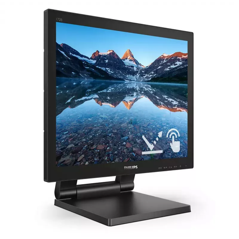 Philips 172B9TL/00 computer monitor 43.2 cm (17 inch) 1280 x 1024 pixels Full HD LCD Touchscreen Black