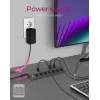 ICY BOX IB-HUB1701-C3 USB 3.2 Gen 1 (3.1 Gen 1) Type-B 5000 Mbit/s Anthracite