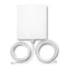 Outdoor directional 5G LTE antenna QOLTEC 57022 — 14 dBi, 700–3800 MHz, 50 Ω, copper housing