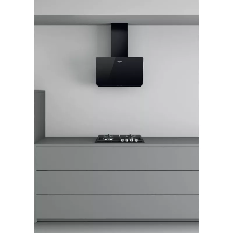 Whirlpool AKR 65F LM K Wall-mounted Black 375 m³/h
