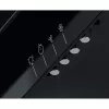 Whirlpool AKR 65F LM K Wall-mounted Black 375 m³/h