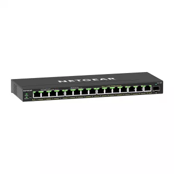 NETGEAR GS316EP-100PES network switch Managed Gigabit Ethernet (10/100/1000) Power over Ethernet (PoE) Black