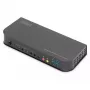 DIGITUS KVM Switch, 2x1 DP, DP/HDMI Out,USB 4Kx2K@60Hz