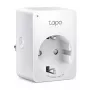 TP-Link Tapo Mini Smart Wi-Fi Socket, Energy Monitoring, Indoor, White, Home, Office, Status, Android, iOS, Wireless